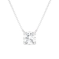 Necklace Ama Woman in Gold Diamante Lab Grown AMA-GI-101M-16-1.04